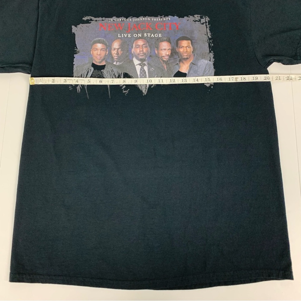 New Jack City Tee Live On Stage 2023 Je'Caryous Johnson Tour T-Shirt Size Large - Picture 5 of 8